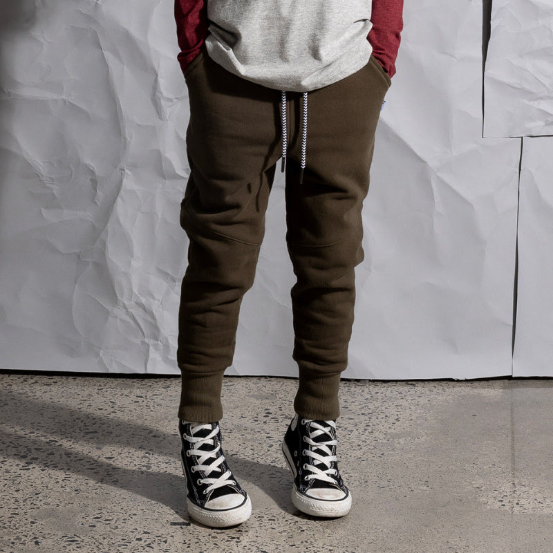 Minti Furry Epic Trackies - Khaki