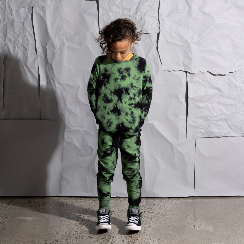 Minti Scattered Trackies - Lime