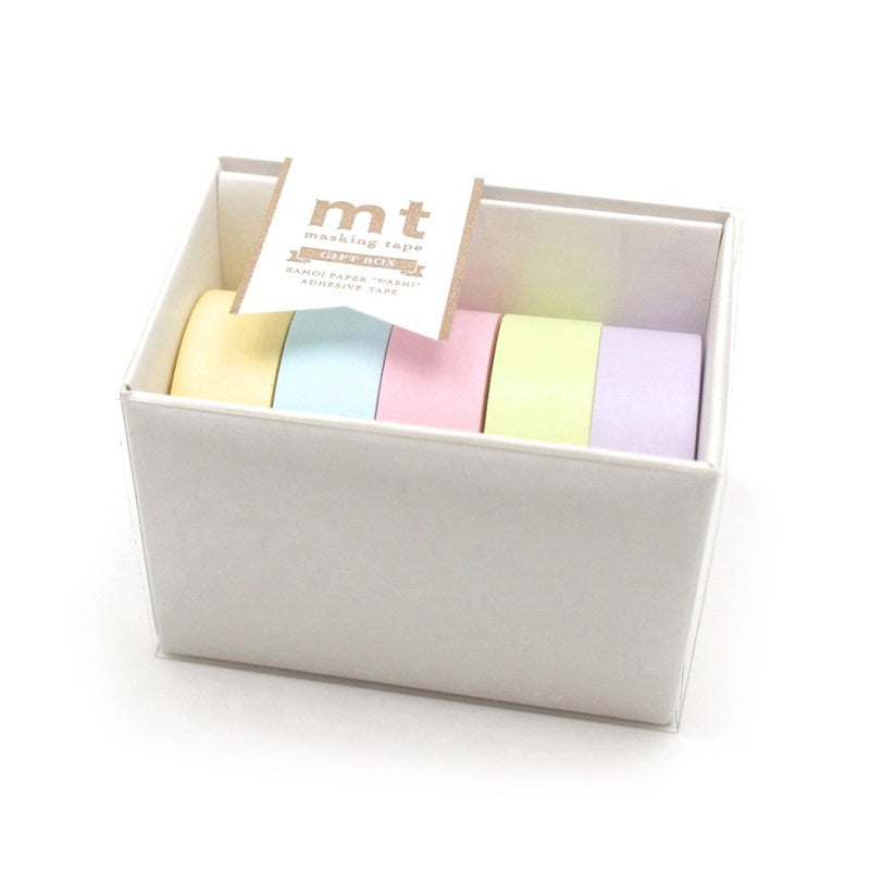 Washi Tape Gift Box Set 5 - Pastel