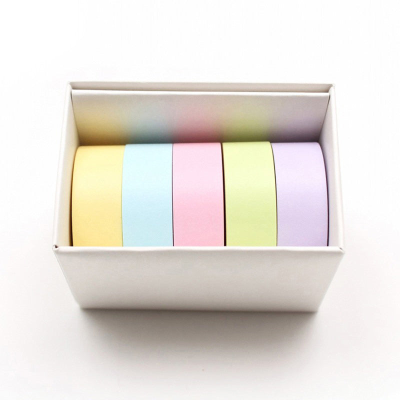 Washi Tape Gift Box Set 5 - Pastel