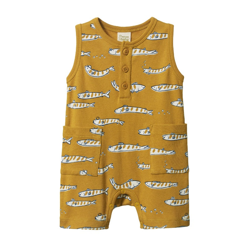 Nature Baby Camper Suit - South Seas Palm