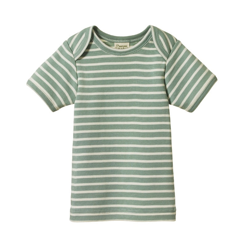 Nature Baby Simple Tee - Lagoon Sailor Stripe