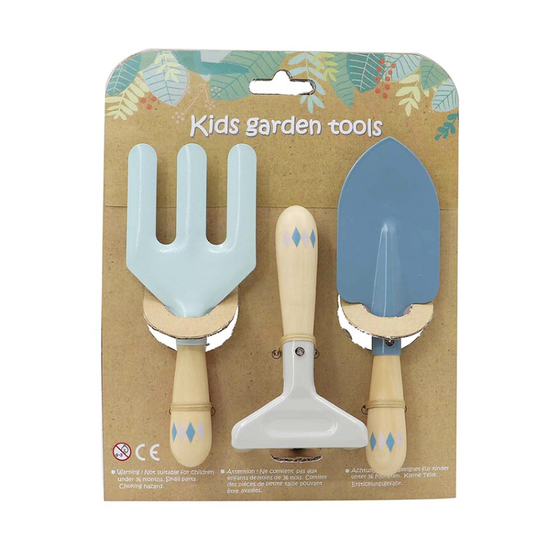Garden Tool 3PC Set - Blue