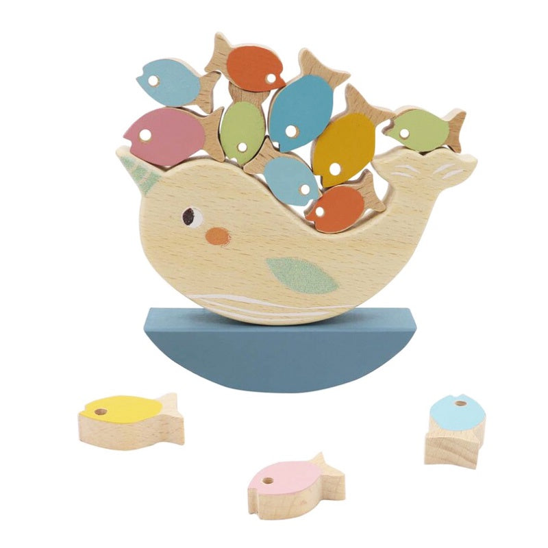 Wooden Balancing Game - Fish