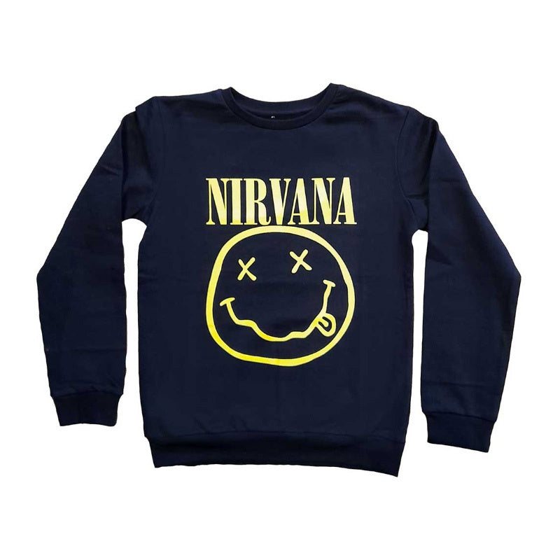 Nirvana Kids Sweatshirt - Yellow Smiley