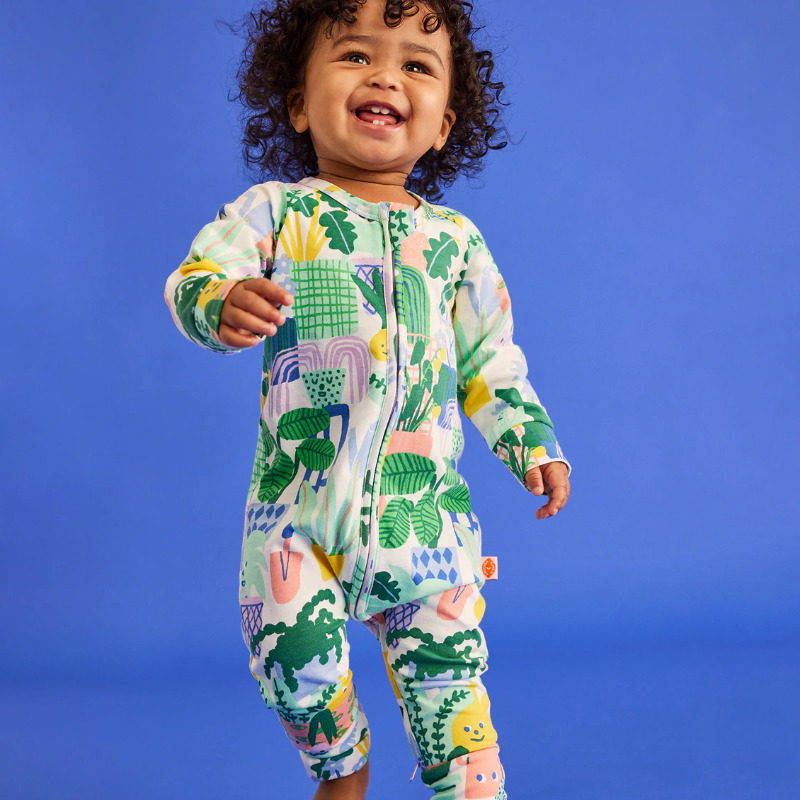 Halcyon Nights LS Zip Suit - Nursery Rhyme