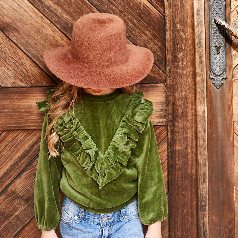 Peggy Verity Top - Khaki