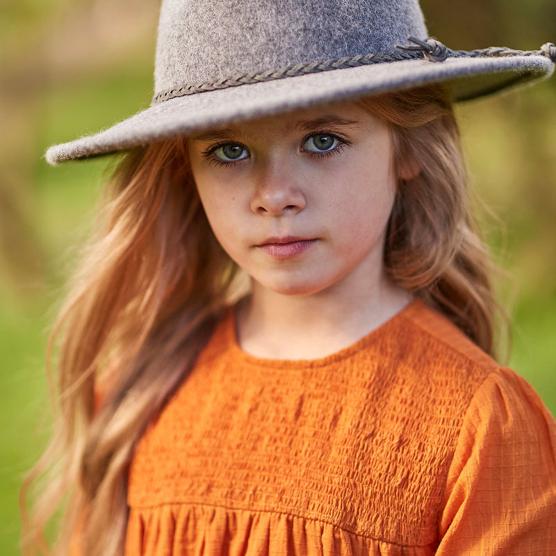 Peggy Trizay Dress - Peach Caramel