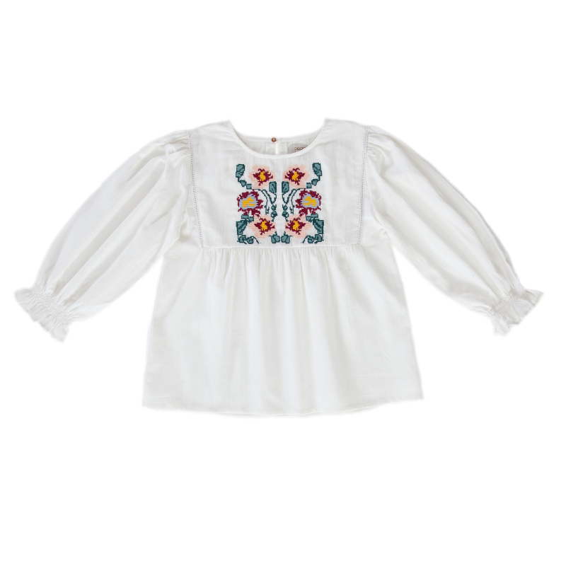 Peggy Hettie Shirt - White