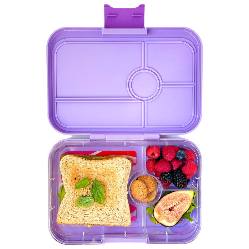 Yumbox Tapas 4C - Ibiza Purple Groovy Tray