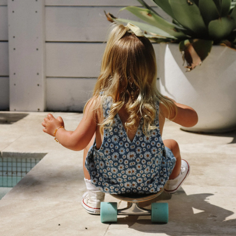 Goldie & Ace Burton Overalls - Daisies