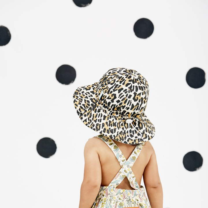 Acorn Floppy Hat - Leopard