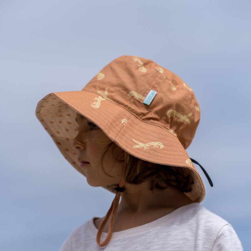 Acorn Bucket Hat - Crocodile Chestnut