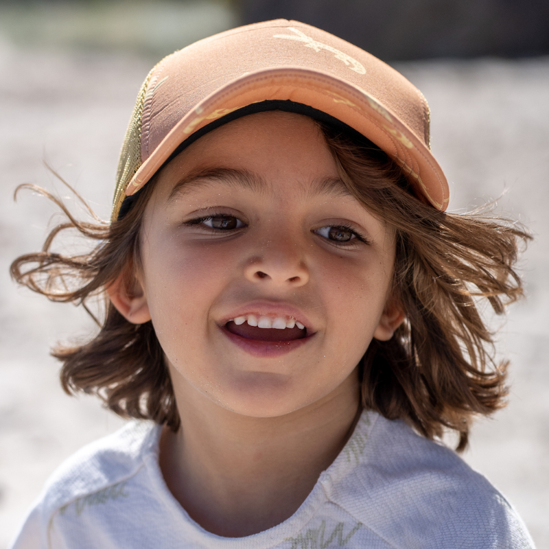 Acorn Trucker Hat - Crocodile Chestnut