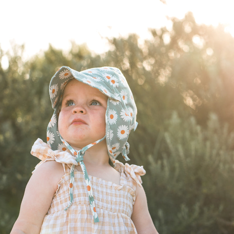 Acorn Flap Hat - Daisy