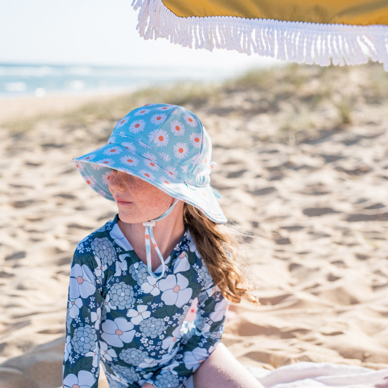Acorn Swim Hat - Daisy