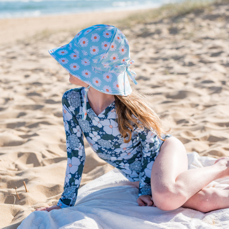 Acorn Swim Hat - Daisy