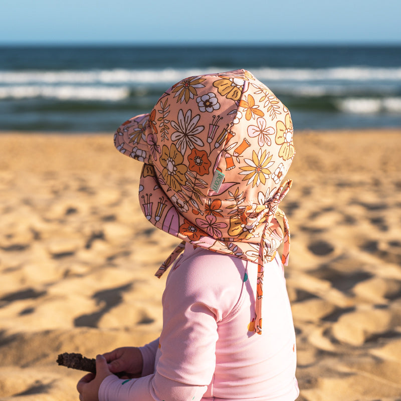 Acorn Swim Flap Cap - Betty