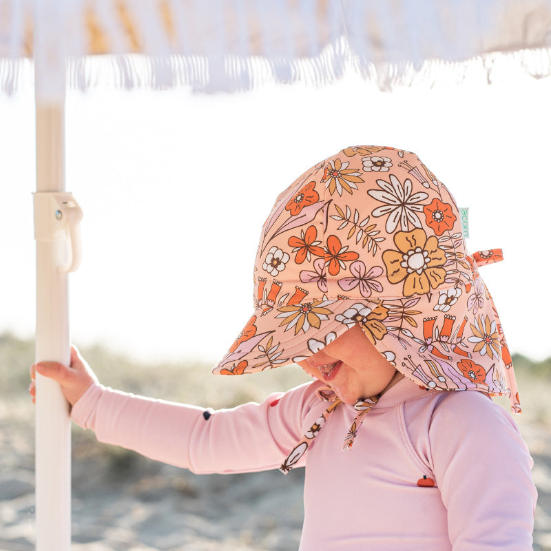 Acorn Swim Flap Cap - Betty