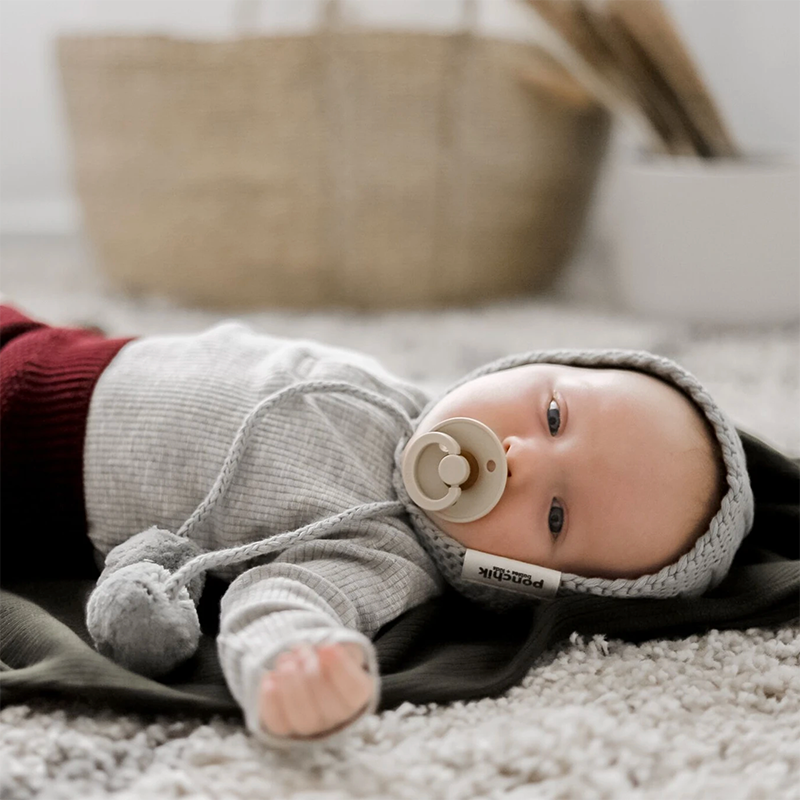 Ponchik Knitted Bonnet - Pebble