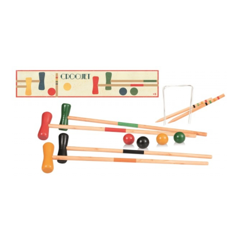 Egmont Croquet wooden play at Shorties
