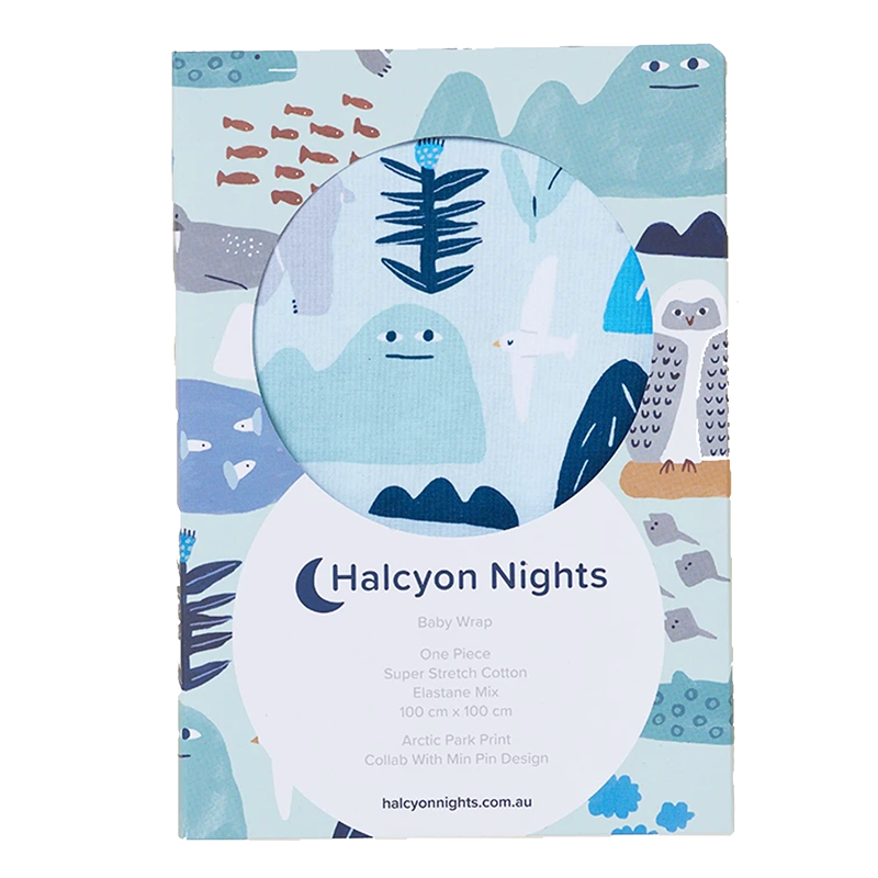 Halcyon Nights Baby Wrap - Arctic Park