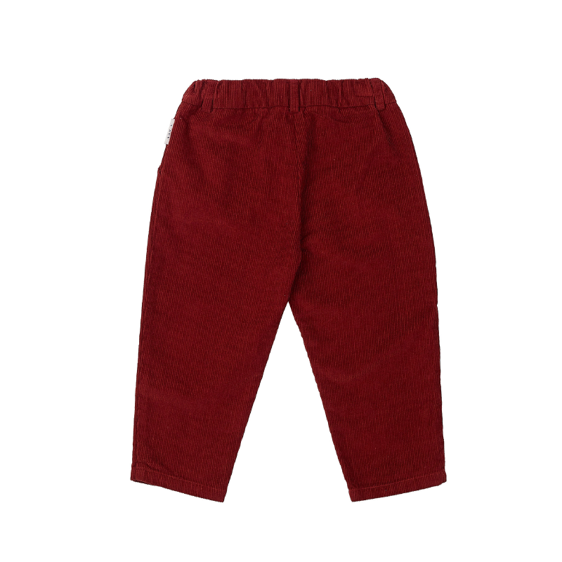 Goldie & Ace Cord Mini Chino - Maroon