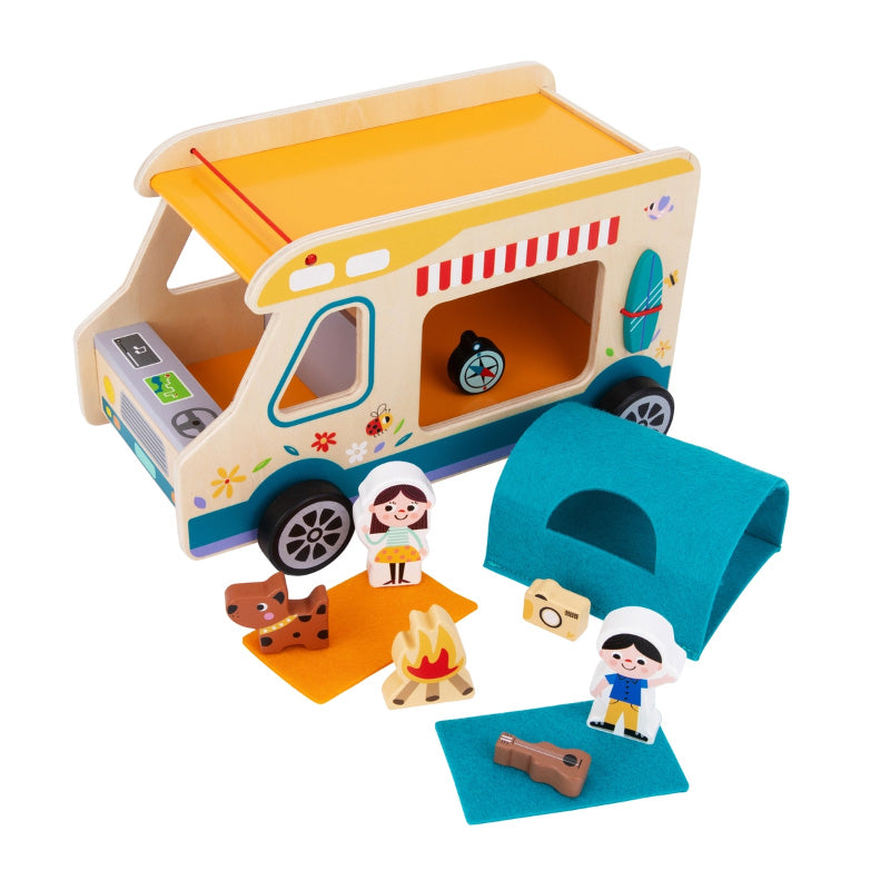 Camping RV Caravan Playset
