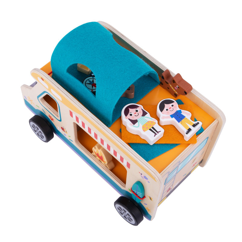 Camping RV Caravan Playset