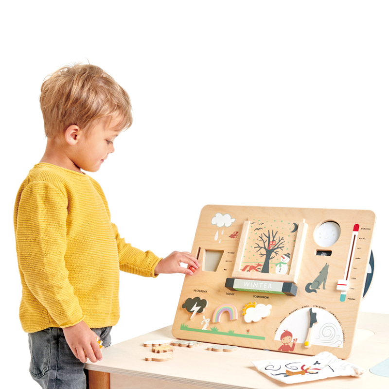 Wooden Weather Station