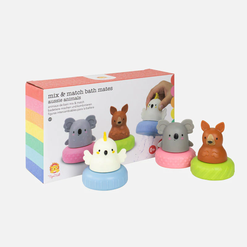 Mix And Match Bath Mates - Aussie Animals