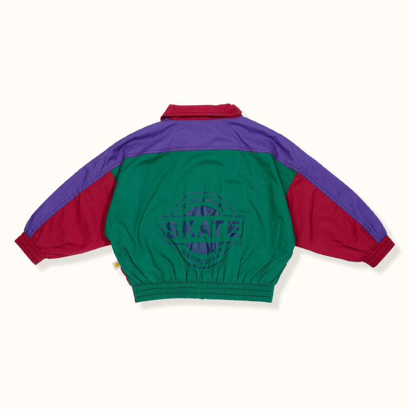 Goldie And Ace Tournament Zip Up Jacket - Red/Green