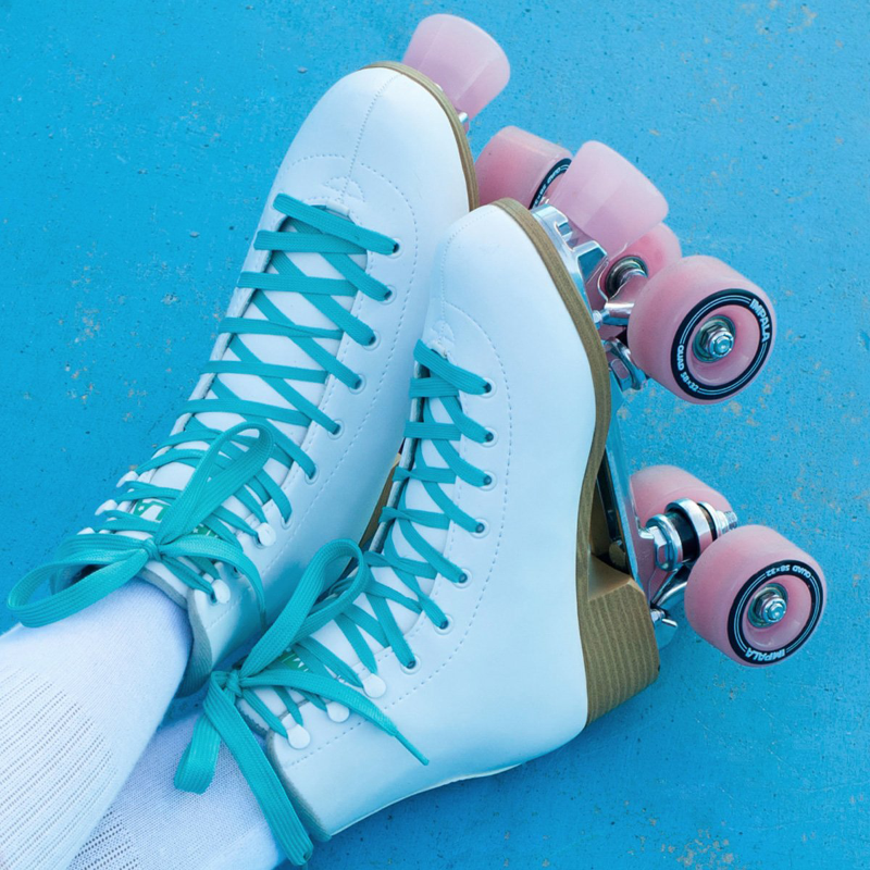 Impala Quad Roller Skates - White