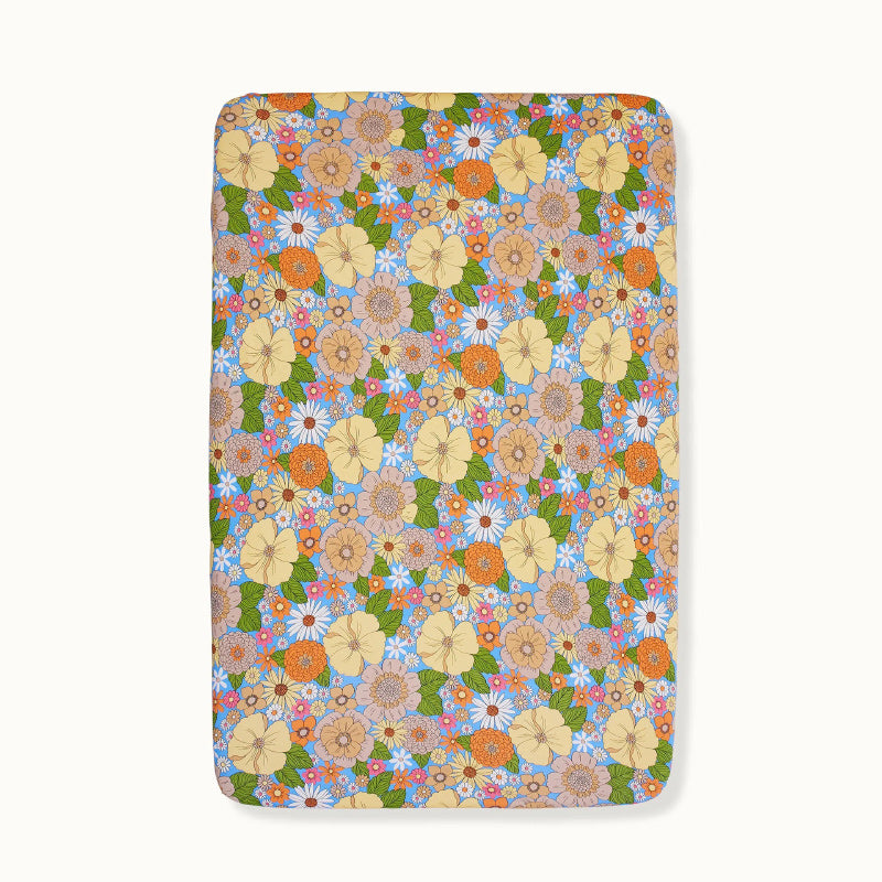 Goldie And Ace Fitted Sheet Bassinette - Zoe Floral