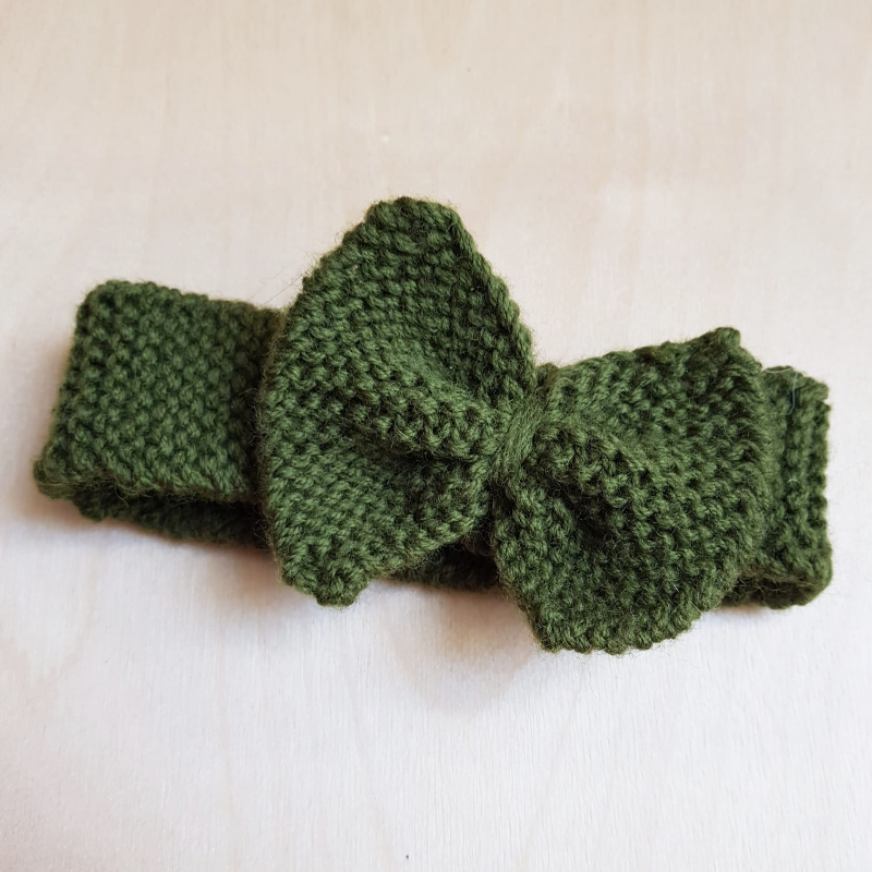 Hand Knitted Baby Headband