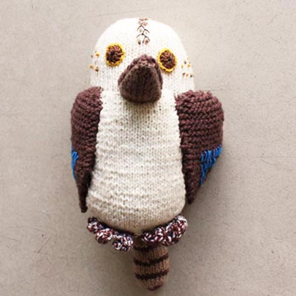 Shorties Hand Knitted Kookaburra
