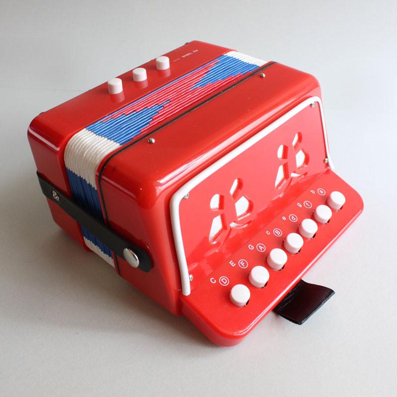 Piano Accordion - Red