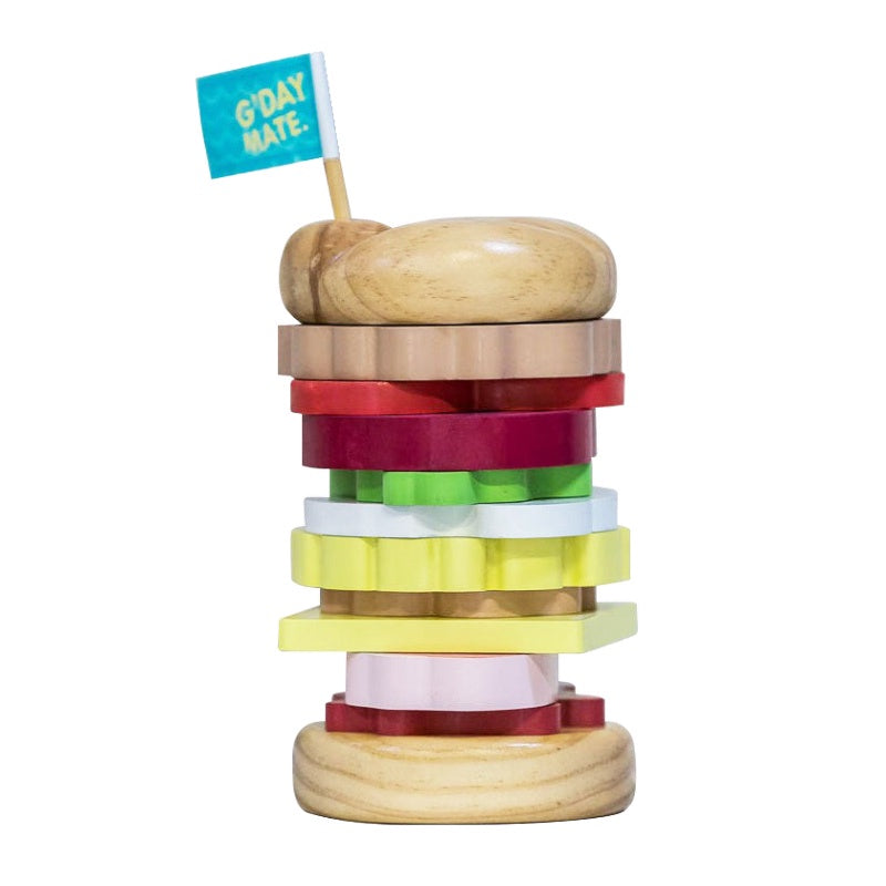 Make Me Iconic Toy - Australian Stacking Burger