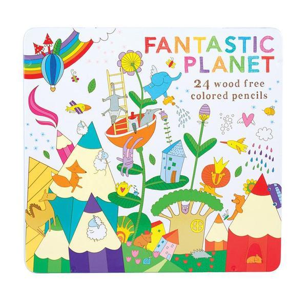 Fantastic Planet Coloured Pencils