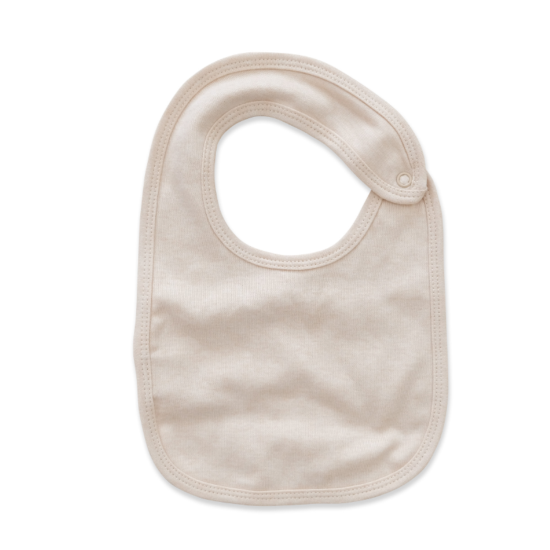 Sustainable Hooded Bib - Wheat