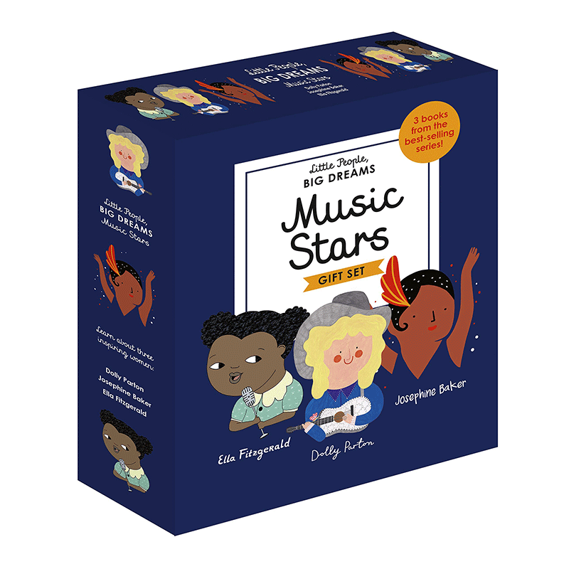 Music Stars A Little People, Big Dreams Box Set