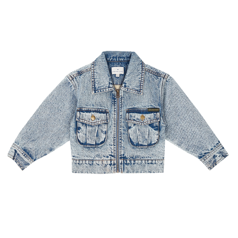 Goldie & Ace Dustin Vintage Denim Jacket
