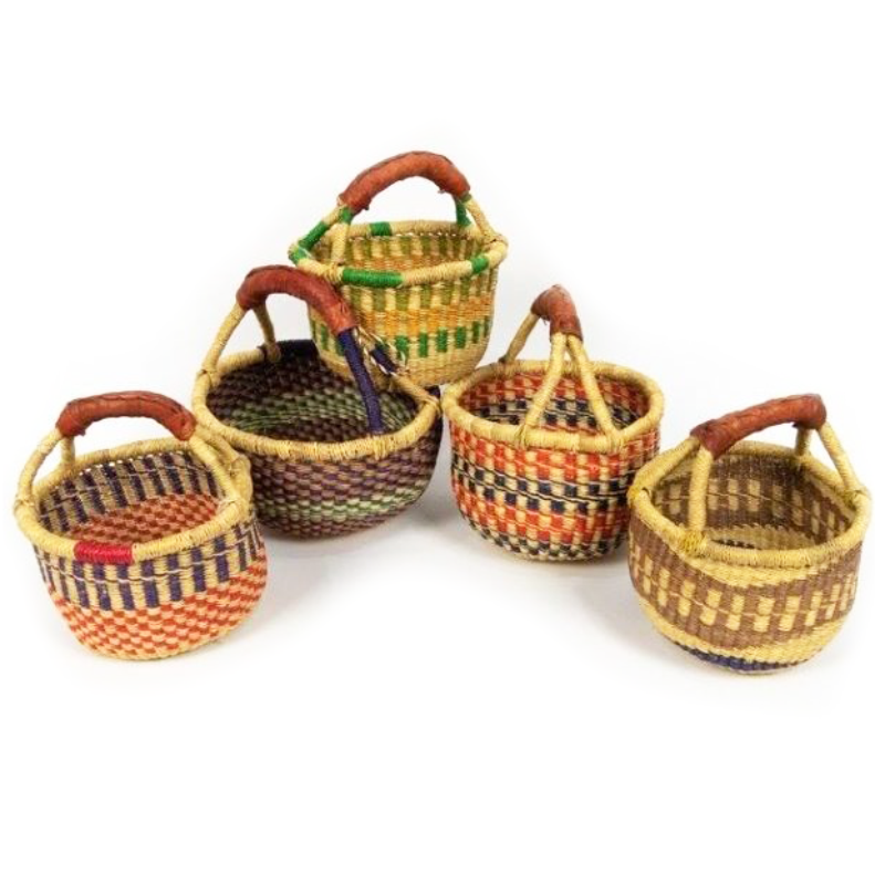 Bolga Basket Small - Multicolour