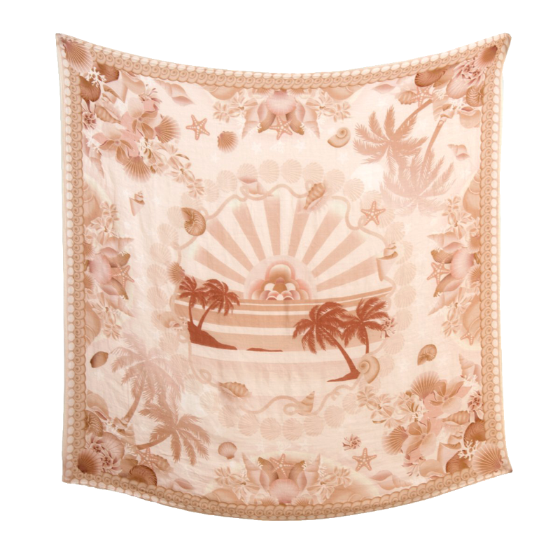 Banabae Bamboo/Org Cotton Swaddle - Shell Collector