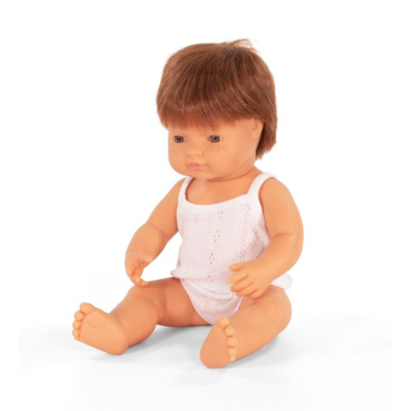 Miniland Doll - Large Caucasian Red Head Boy