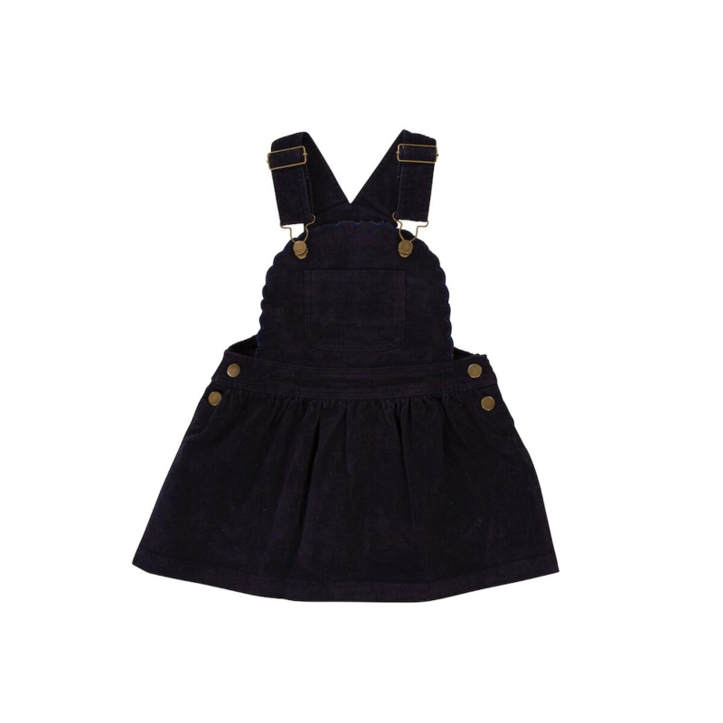 Peggy Cleo Pinafore - Navy