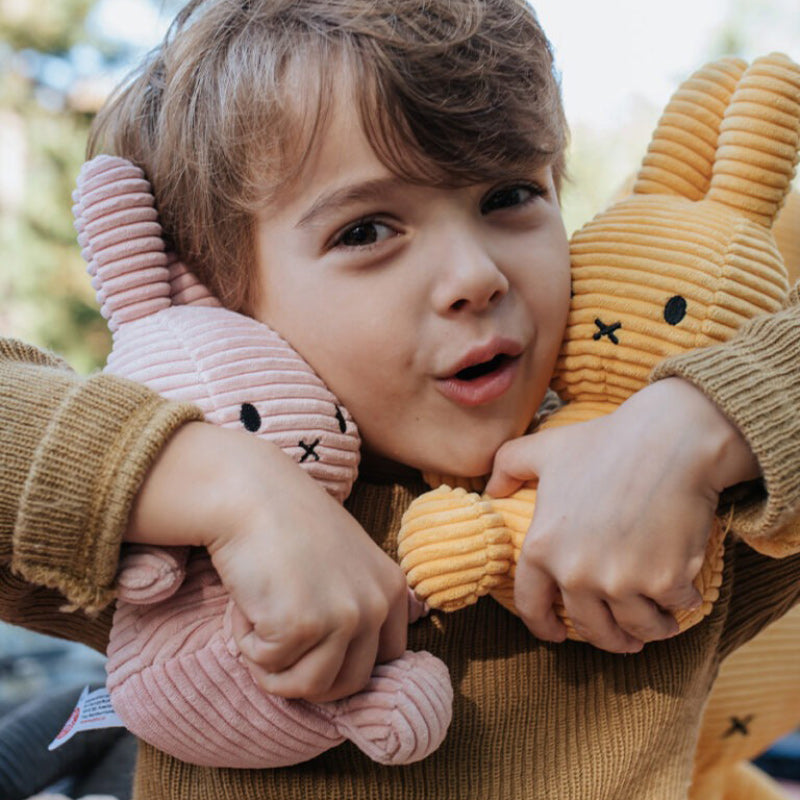 Miffy - Sitting Corduroy Yellow 23cm