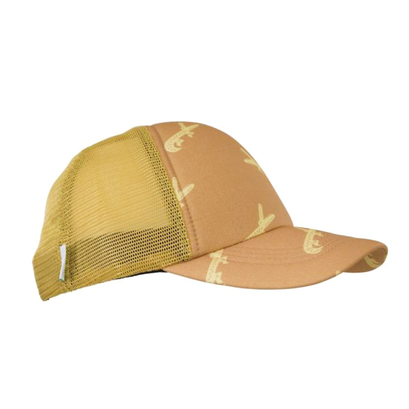 Acorn Trucker Hat - Crocodile Chestnut