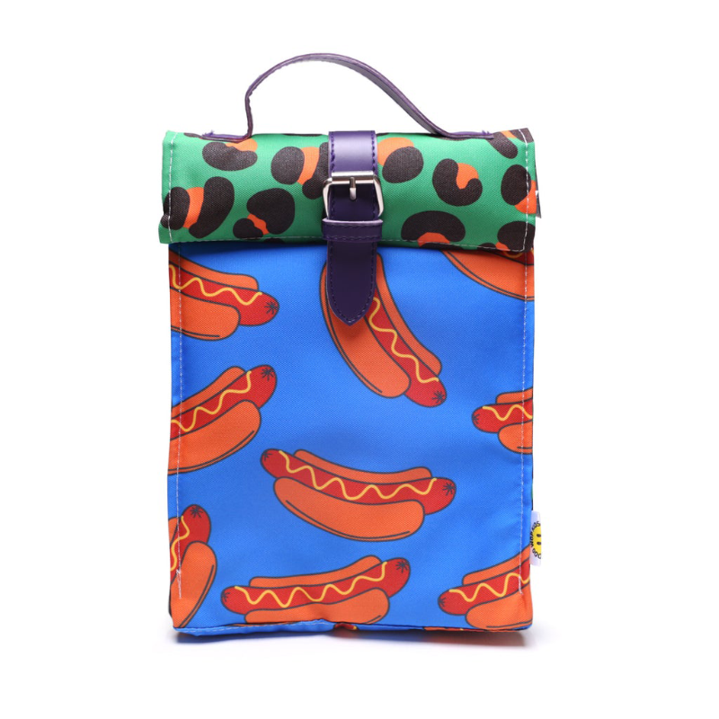 Doo Wop Kids Insulated Tall Lunch Bag - Hot Dawg