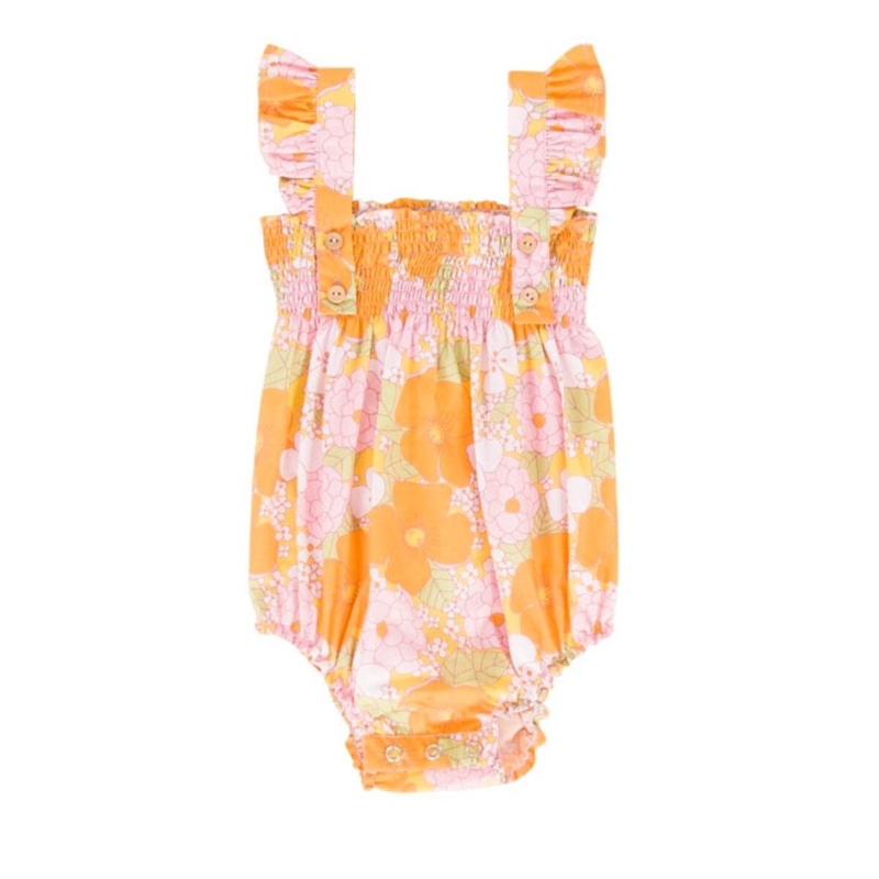 Peggy Edie Playsuit - Dahlia Print